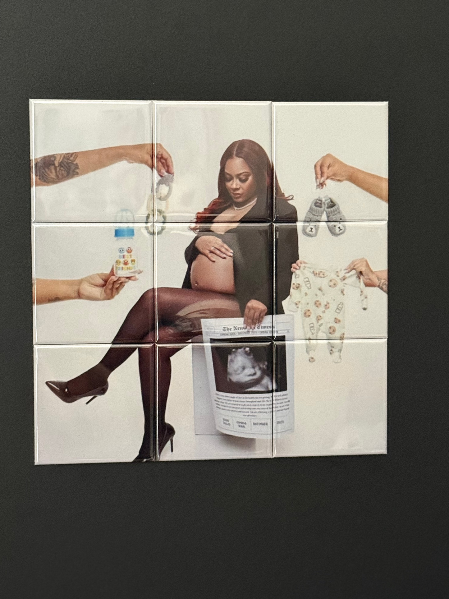 Custom Photo Puzzle Magnets